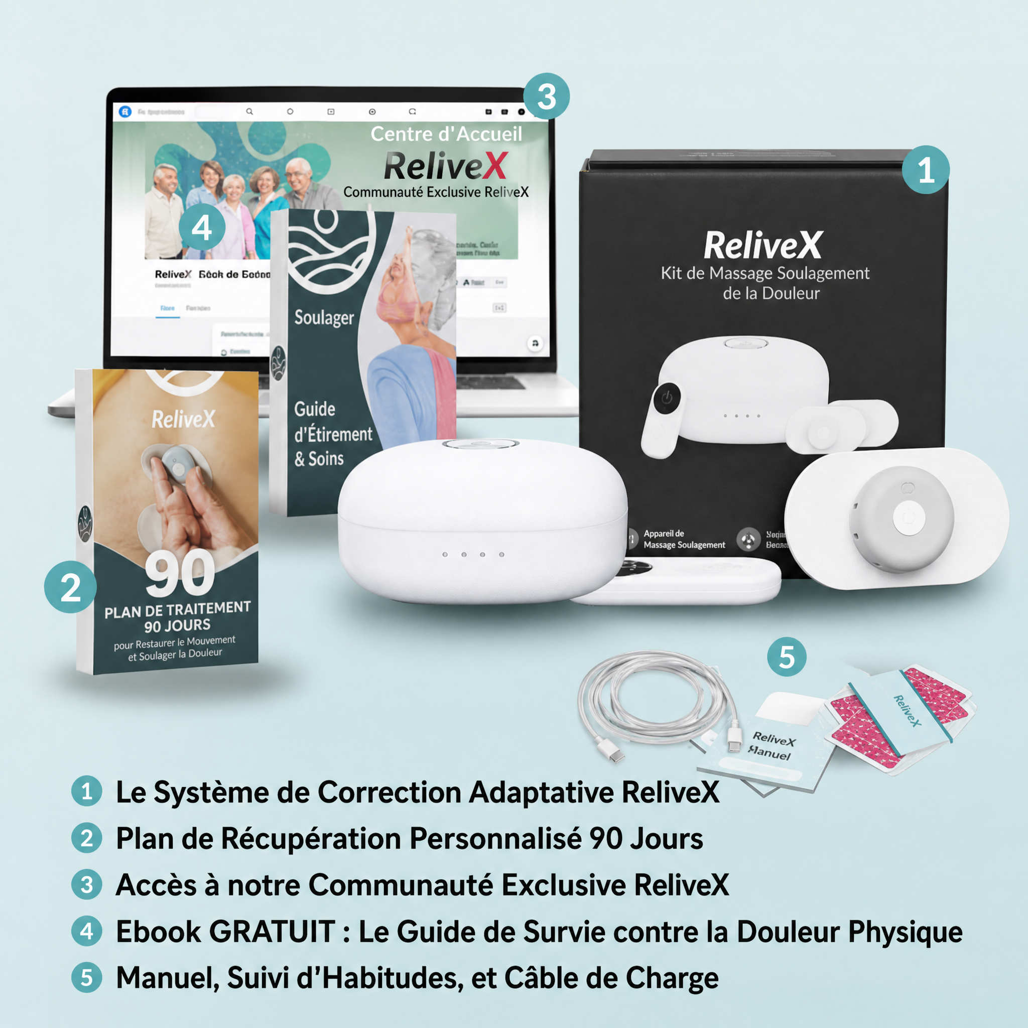 Système de correction adaptatif ReliveX